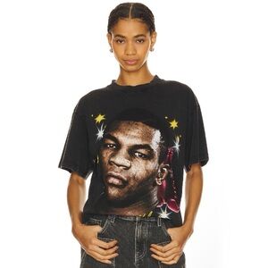 Revolve Stadium LA Mike Tyson Airbrush Gloves Graphic Tee
